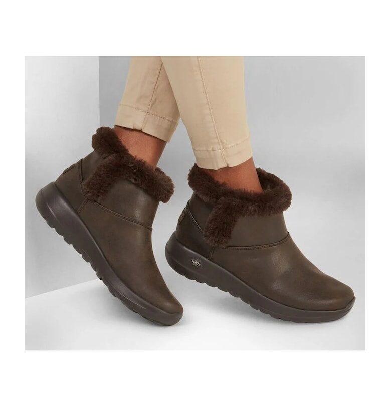 Ежедневни дамски ботуши  144013 Choc Brown - 35 - кафяви Skechers