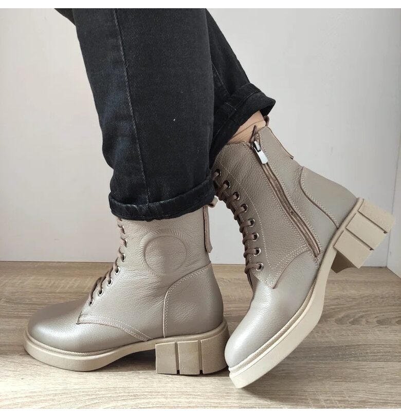 Ежедневни дамски ботуши  40570 Сиви Visone - Сиви - DOGATI