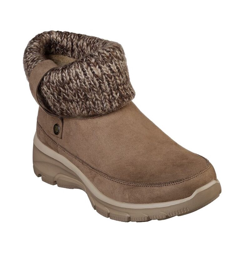 Ежедневни дамски ботуши  49539 Tpe Taupe - Taupe - Бежов Skechers