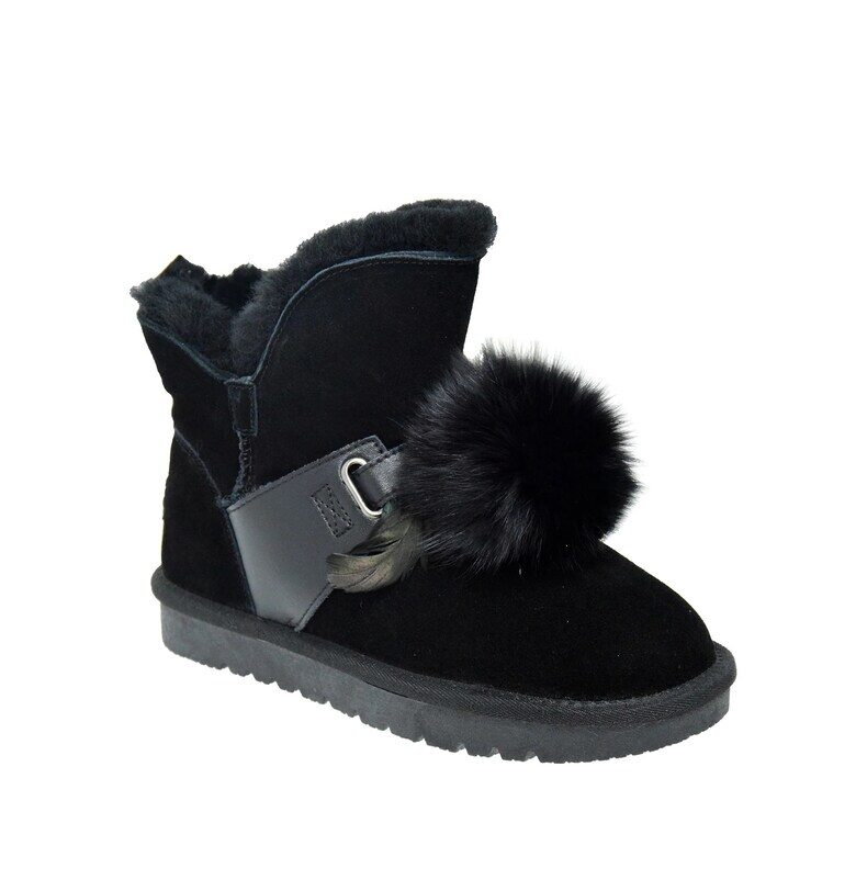 Ежедневни дамски ботуши  H989 - - Черен FORMAZIONE