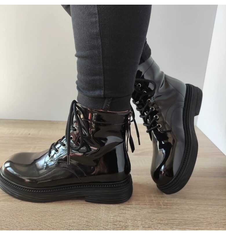 Ежедневни дамски ботуши  I9168- - Черен FORMAZIONE