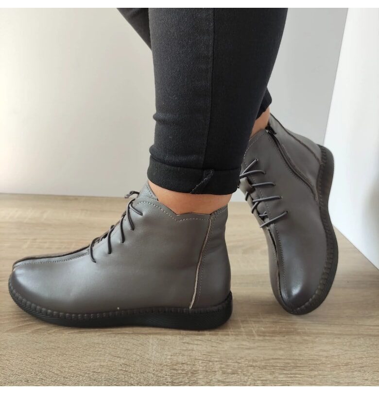 Ежедневни дамски ботуши  Sc9580 - Сив - Сив FORMAZIONE