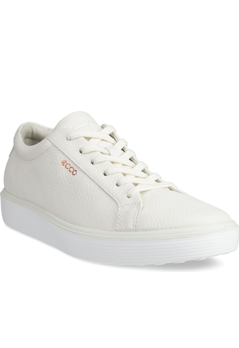 Ежедневни дамски маратонки естествена кожа - бели - Бял Ecco