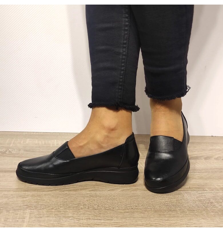 Ежедневни дамски обувки  125101 Black - черни - Черен Nicolis