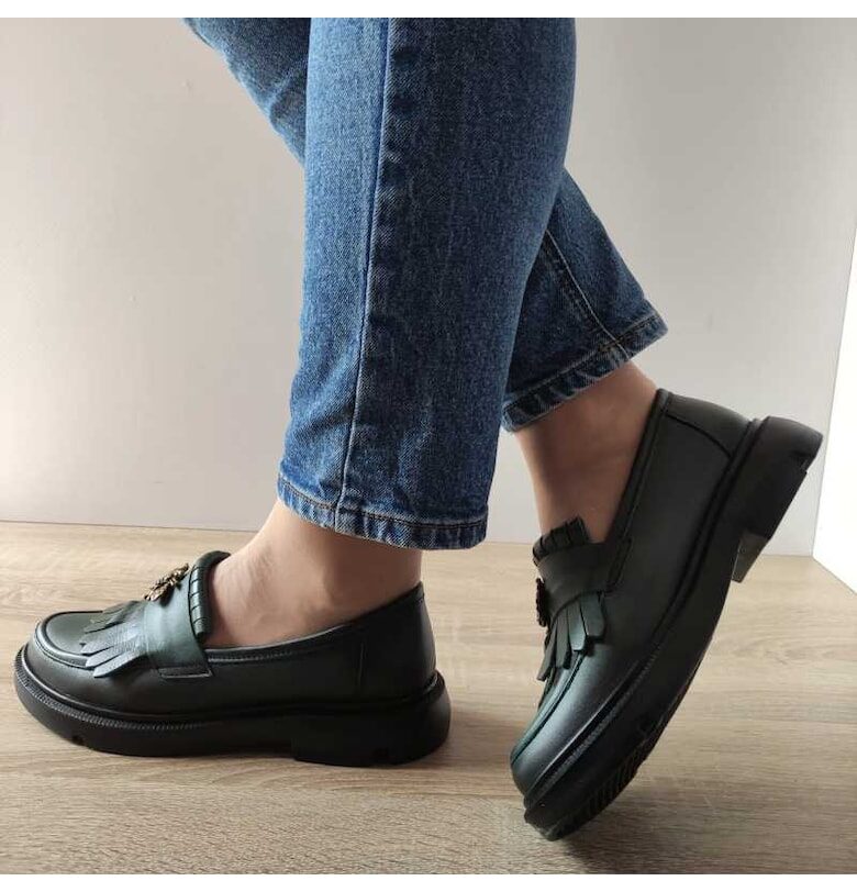 Ежедневни дамски обувки 126324 Green - Зелени - Зелен Nicolis