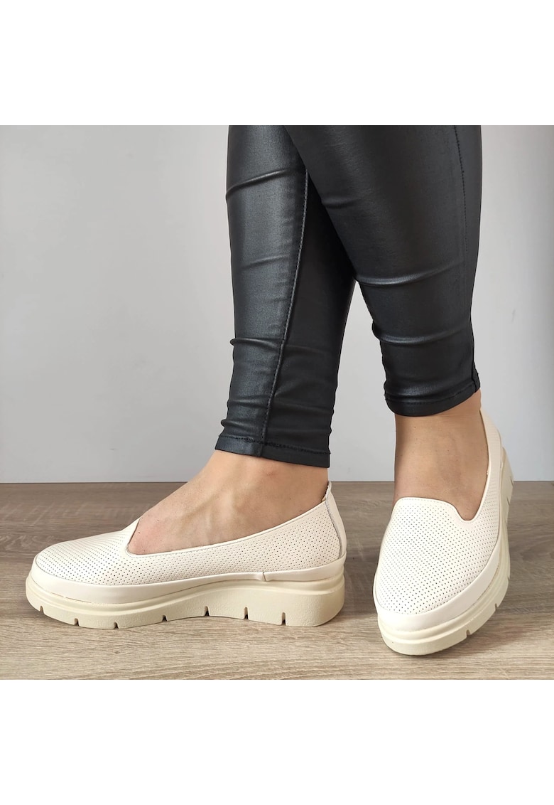 Ежедневни дамски обувки 1721-6 Beige - Бежови - Бежов PERLLA