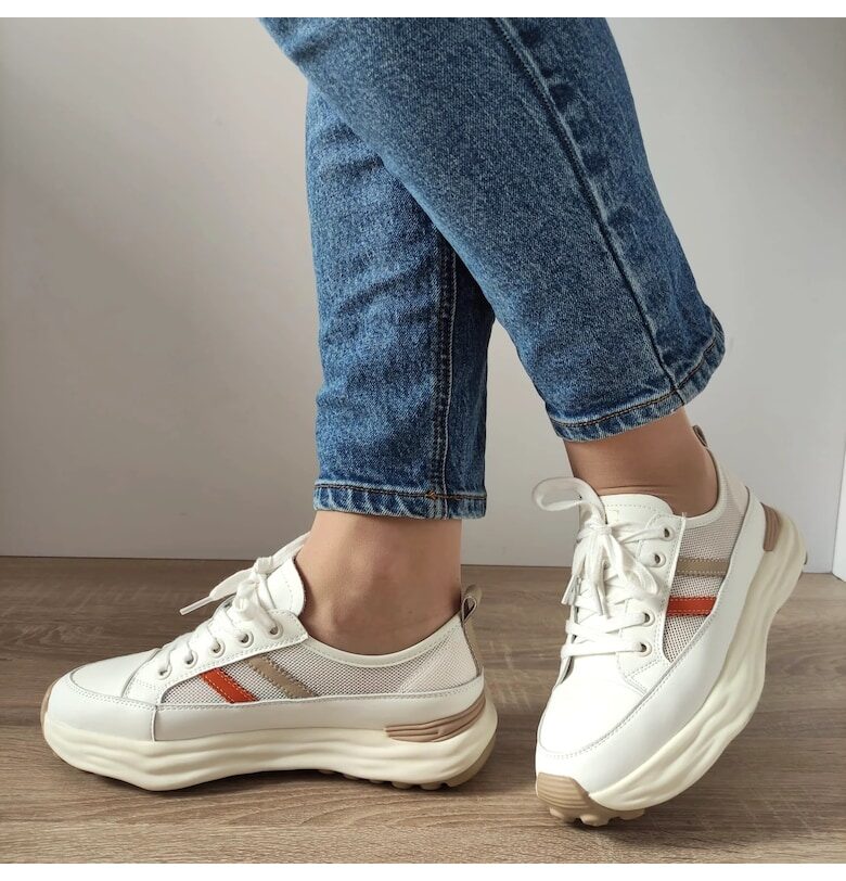 Ежедневни дамски обувки 18002-8 Apricot - Кайсия - Apricot FRANCO GERARDO