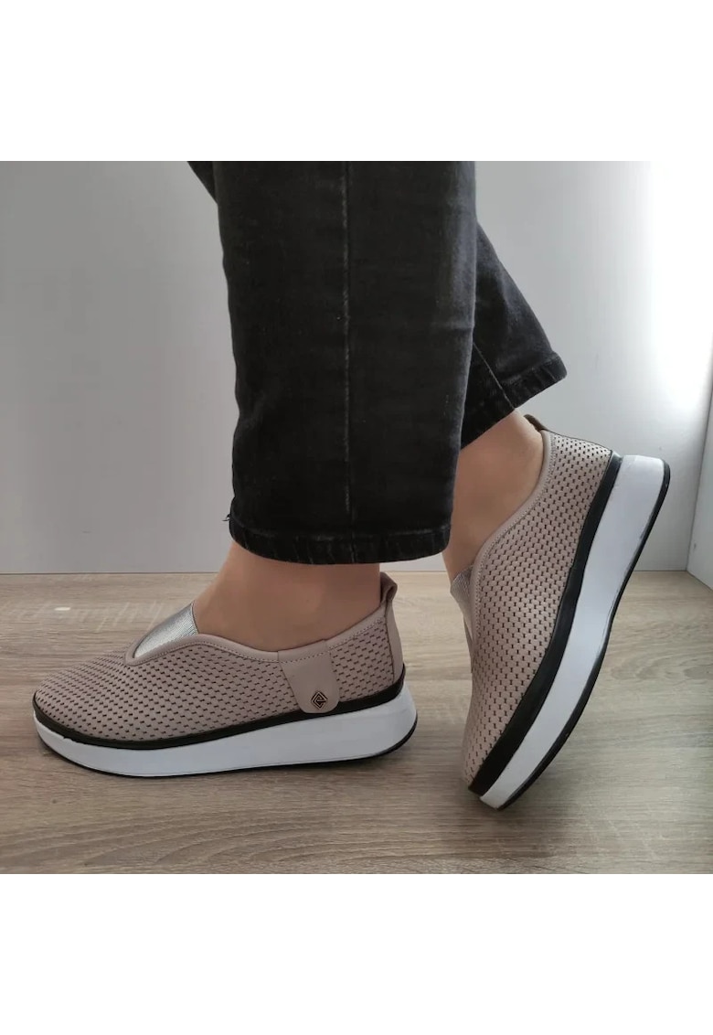 Ежедневни дамски обувки 31-106 Бежови - Бежов BIO FLEX