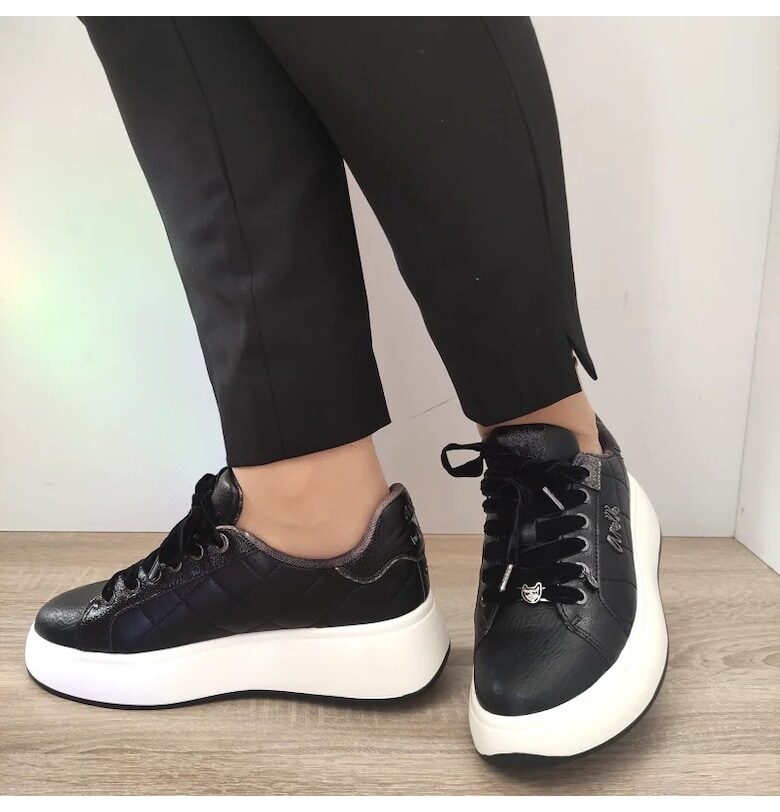 Ежедневни дамски обувки  39370-811 черни - черни - Черен Anekke