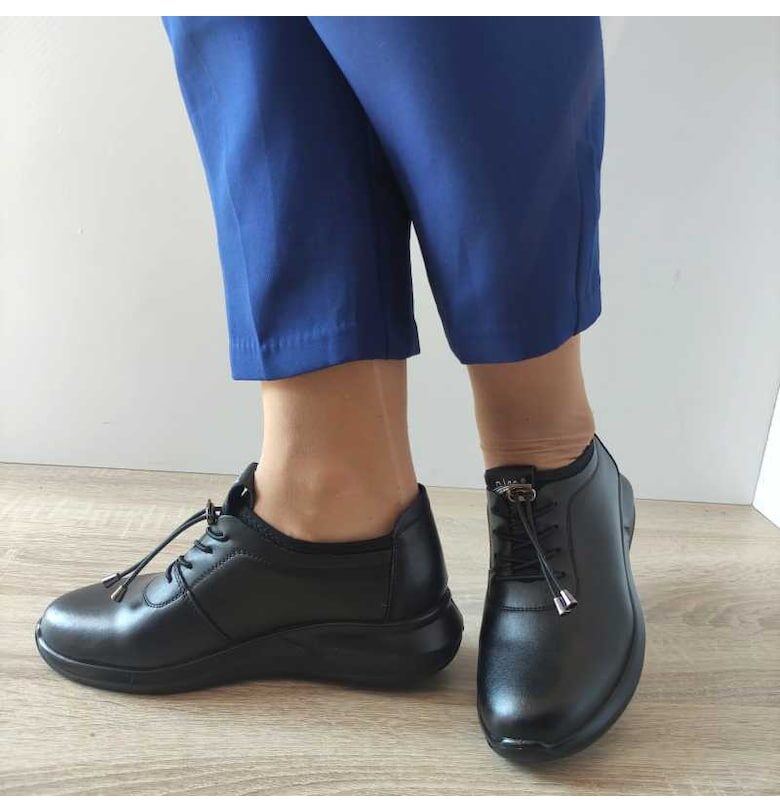 Ежедневни дамски обувки  530001 01-N черни - черни - Pass