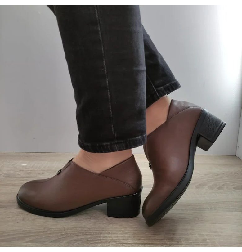 Ежедневни дамски обувки  6903- Кафяв - Кафяв FORMAZIONE