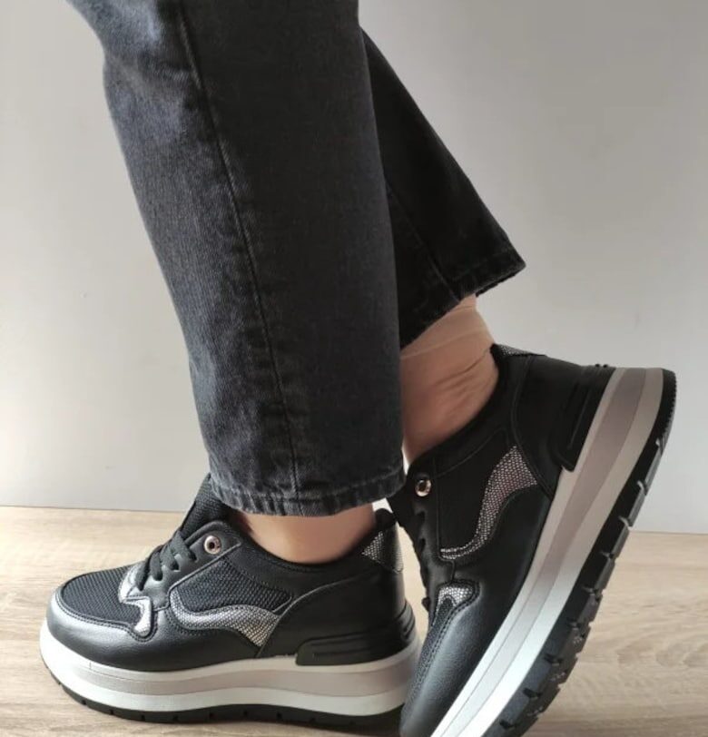 Ежедневни дамски обувки  Wsc250521-1 Черни - Черно - Черен Jomix