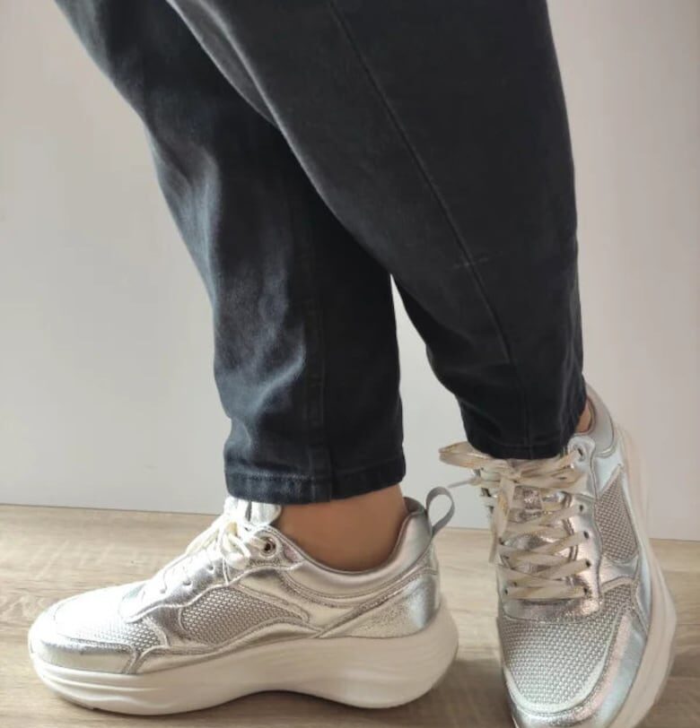 Ежедневни дамски обувки  Wsc250532-11 Сребрист - Сребрист Misscat