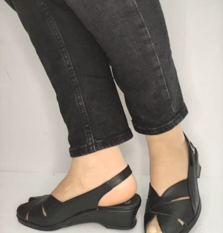 Ежедневни дамски сандали  0111T Roma 01-N Черни - Черно - Черен Suave