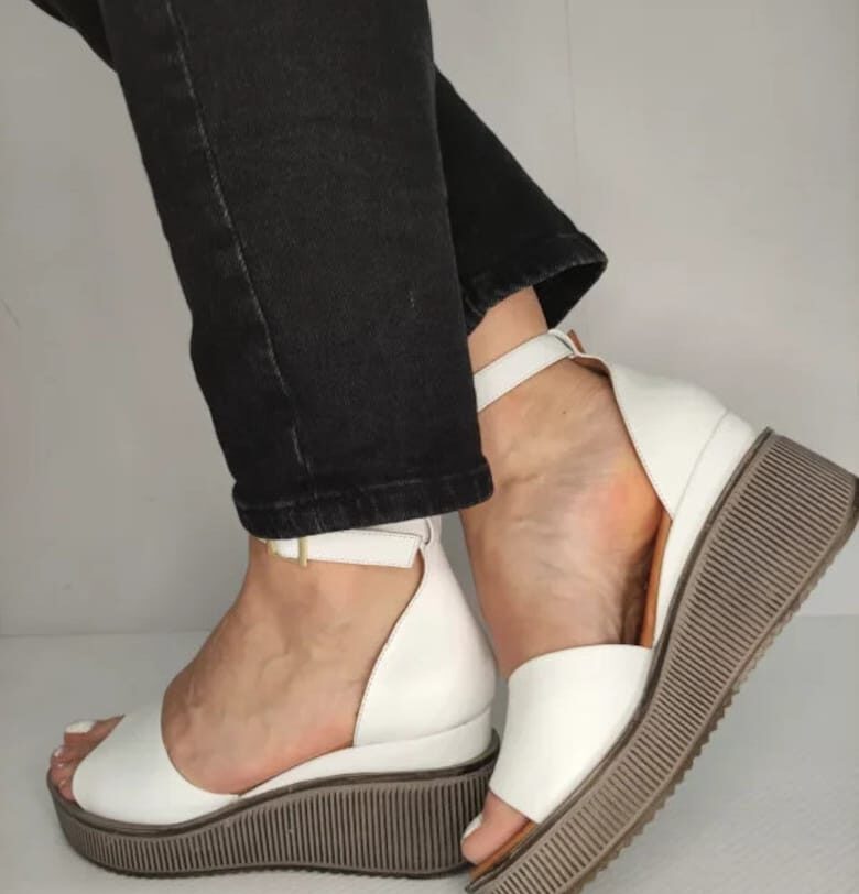 Ежедневни дамски сандали  018 1798 Бели - Бял DOGATI