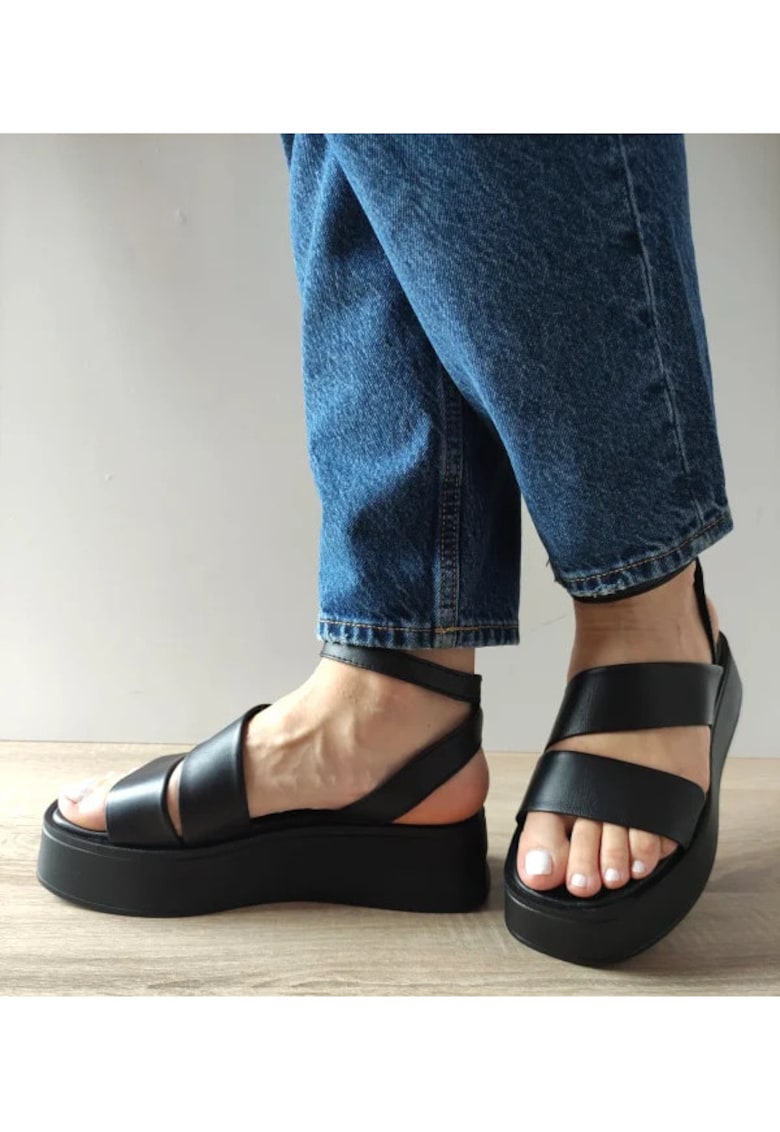 Ежедневни дамски сандали 054 M-48 Черни - Черно - Черен DOGATI