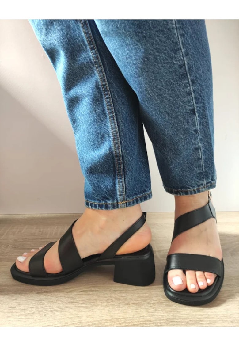 Ежедневни дамски сандали 054 Piko-8 черни - Черен DOGATI