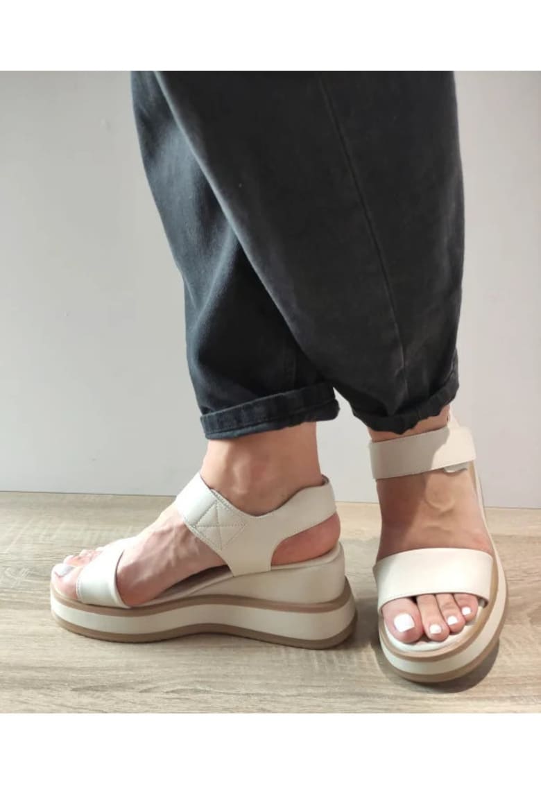 Ежедневни дамски сандали 40005B 52-N бежови - бежови - Бежов Pass