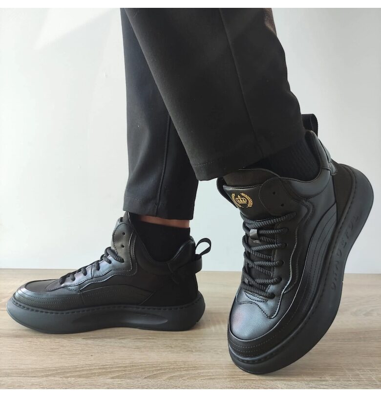 Ежедневни мъжки ботуши  Zt23001 Черни - Черен FRANCO GERARDO