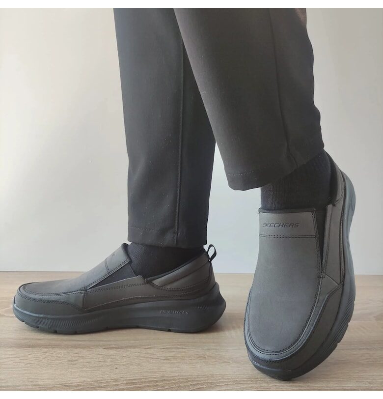 Ежедневни мъжки обувки  232517 Bbk - черни - Черен Skechers