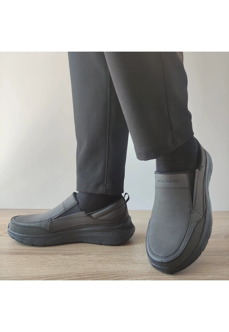 Ежедневни мъжки обувки 232517 Bbk - черни - Черен Skechers