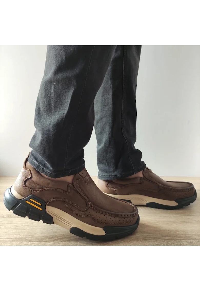 Ежедневни мъжки обувки 23556 Maro - Кафяви - Кафяв Mels