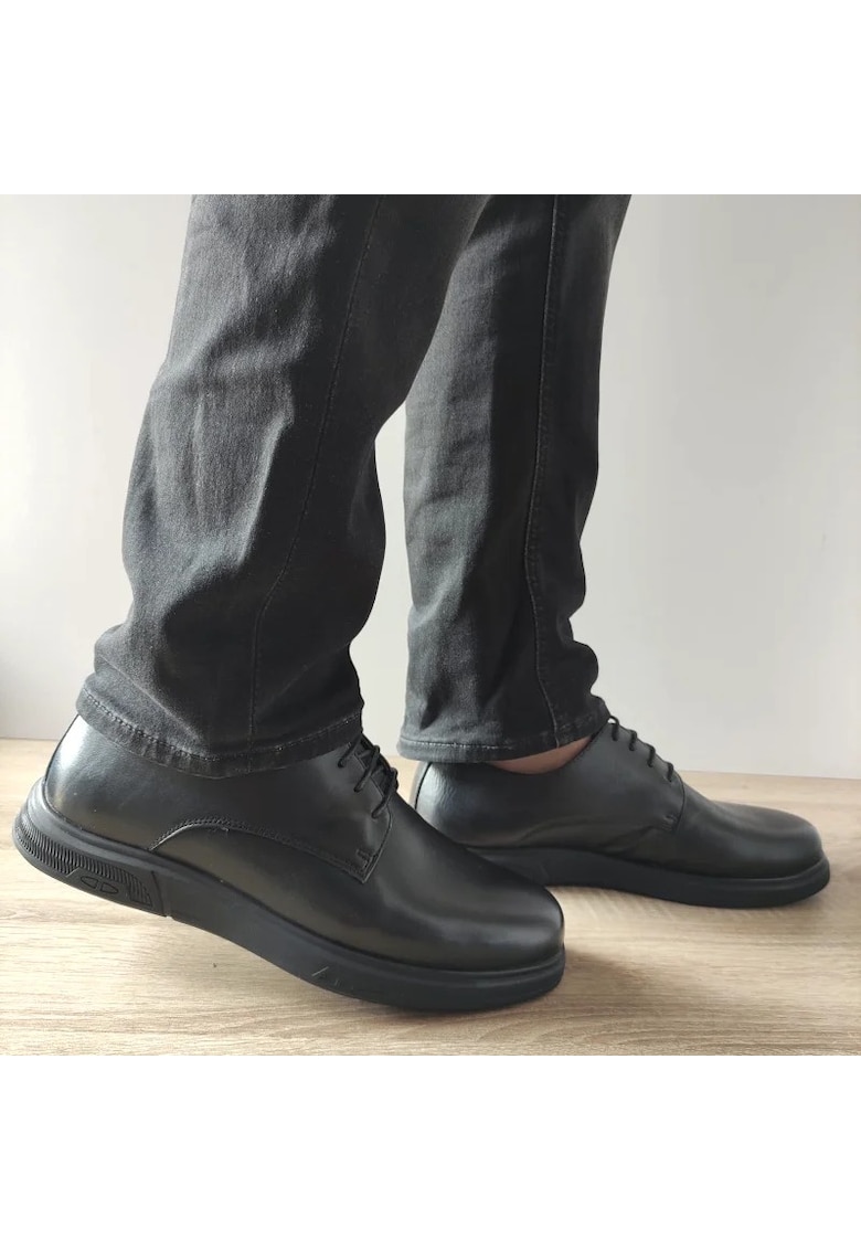 Ежедневни мъжки обувки 2907-10 Black - черни - Черен Mels
