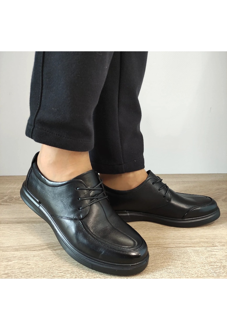 Ежедневни мъжки обувки 29867 Black - черни - Черен Mels