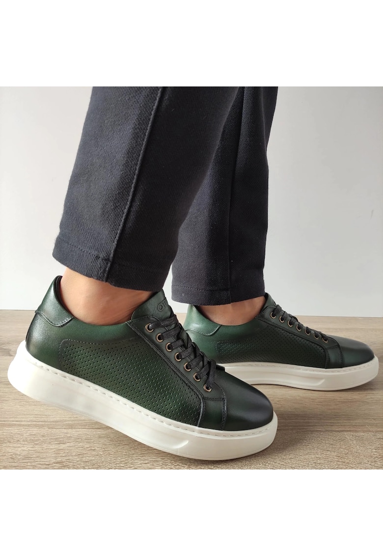 Ежедневни мъжки обувки 640012C 06-N Green - Зелено - Зелен Otter