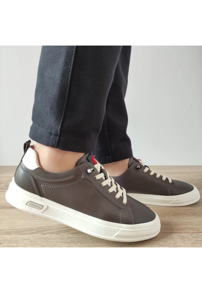 Ежедневни мъжки обувки 640021C 14-N сиво - сиво - Сив Otter