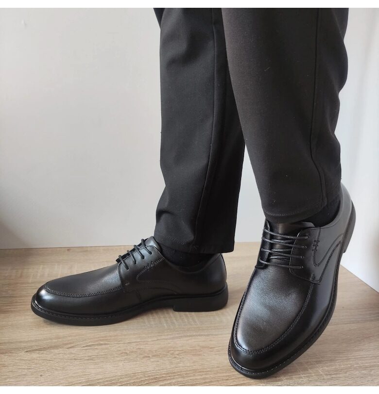 Ежедневни мъжки обувки  7D1213 - черни - Черен Mels