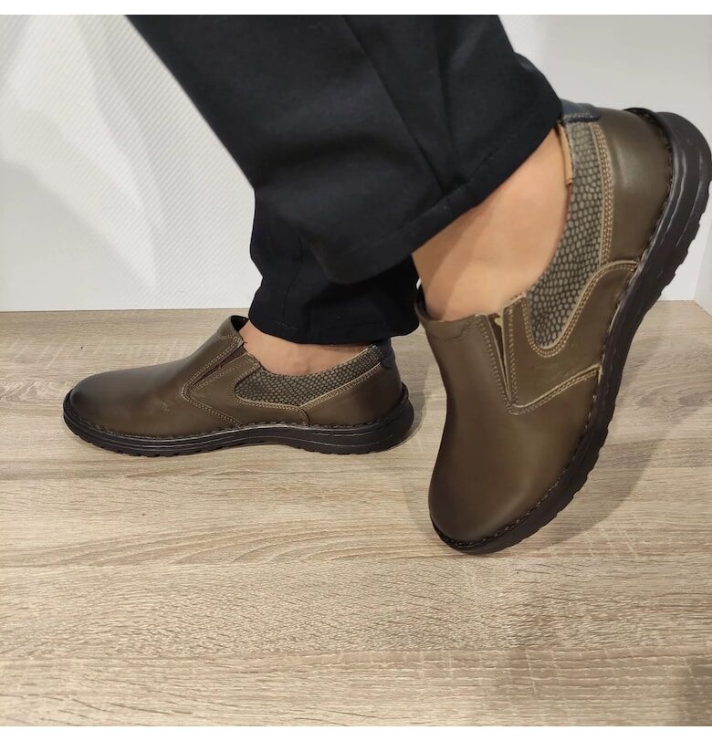 Ежедневни мъжки обувки  805 Khaki - Каки - Каки Cobra