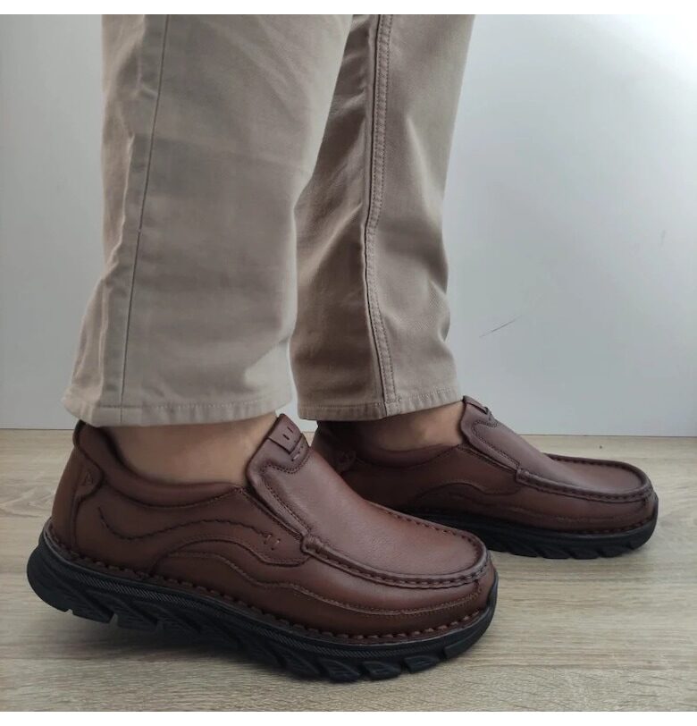 Ежедневни мъжки обувки  85160 Кафяви - Кафяв Berliner