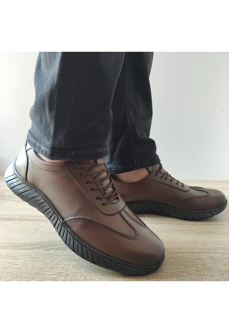 Ежедневни мъжки обувки B64-2450 Maro - Кафяви - Кафяв GORETTI