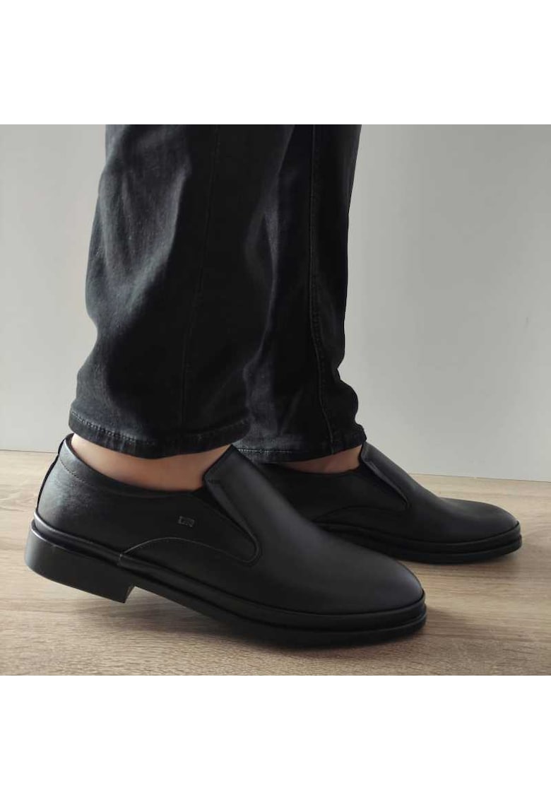 Ежедневни мъжки обувки Dr Jells Gr6292-J72 - черни - Черен Dr Jells