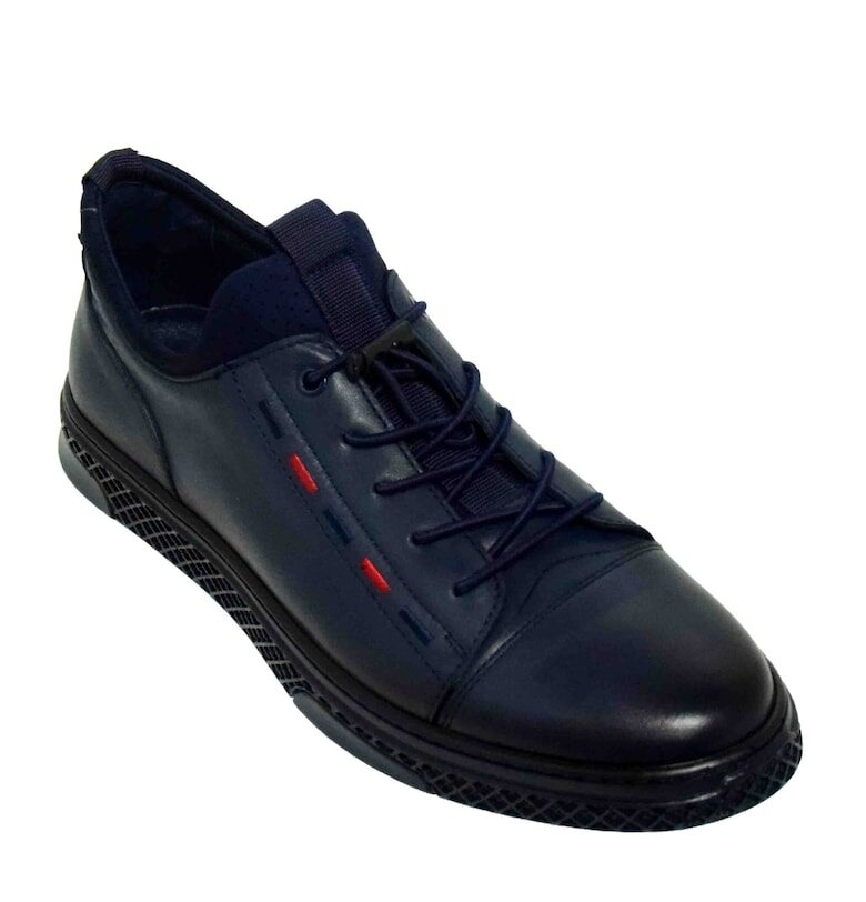 Ежедневни мъжки обувки  Go023 - тъмносини - Тъмносин GORETTI