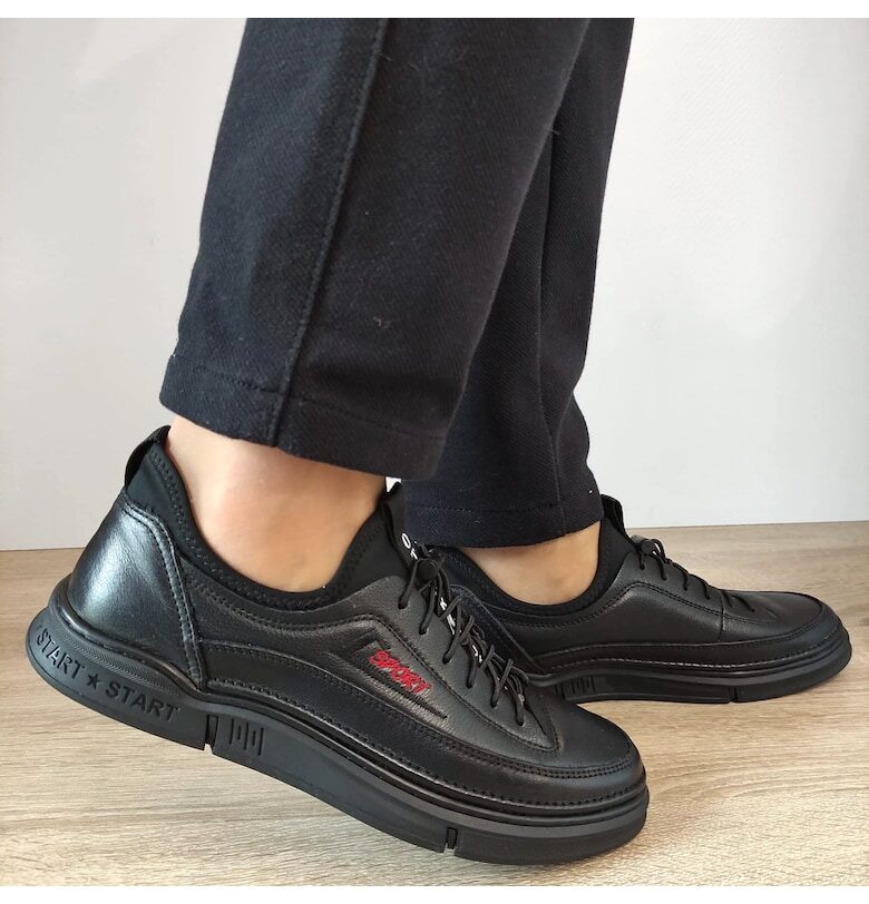 Ежедневни мъжки обувки Otter - Черен Mels