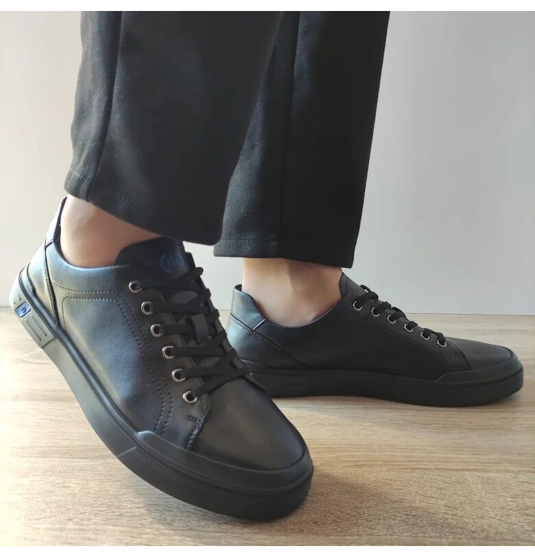 Ежедневни мъжки обувки  Re929-12 Черен - Черен FRANCO GERARDO