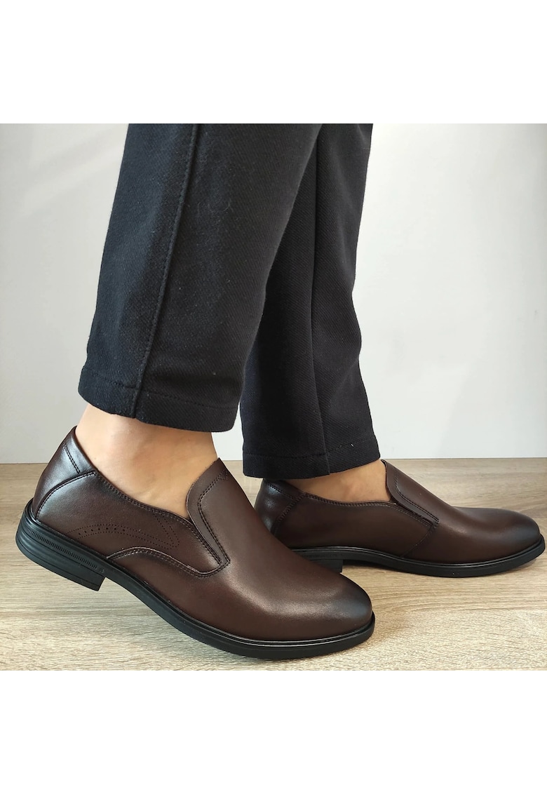 Ежедневни мъжки обувки Wm2522 Кафяв - Кафяв - Кафяв Mels