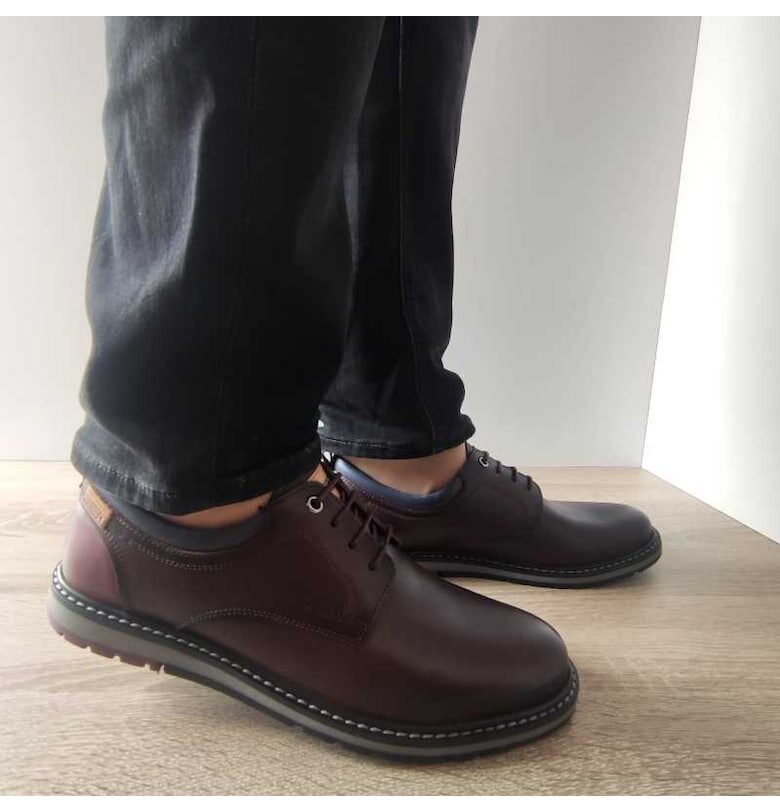 Ежедневни мъжки обувки  Кафяв с бордо - Pikolinos