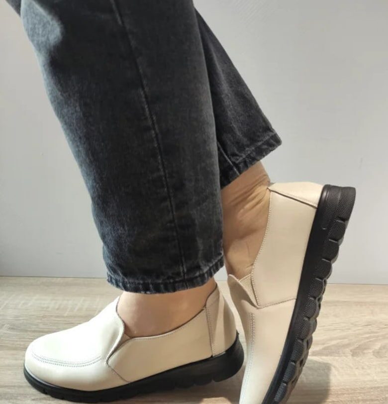 Ежедневни обувки Дамски  21073 Крем - Крем FORMAZIONE