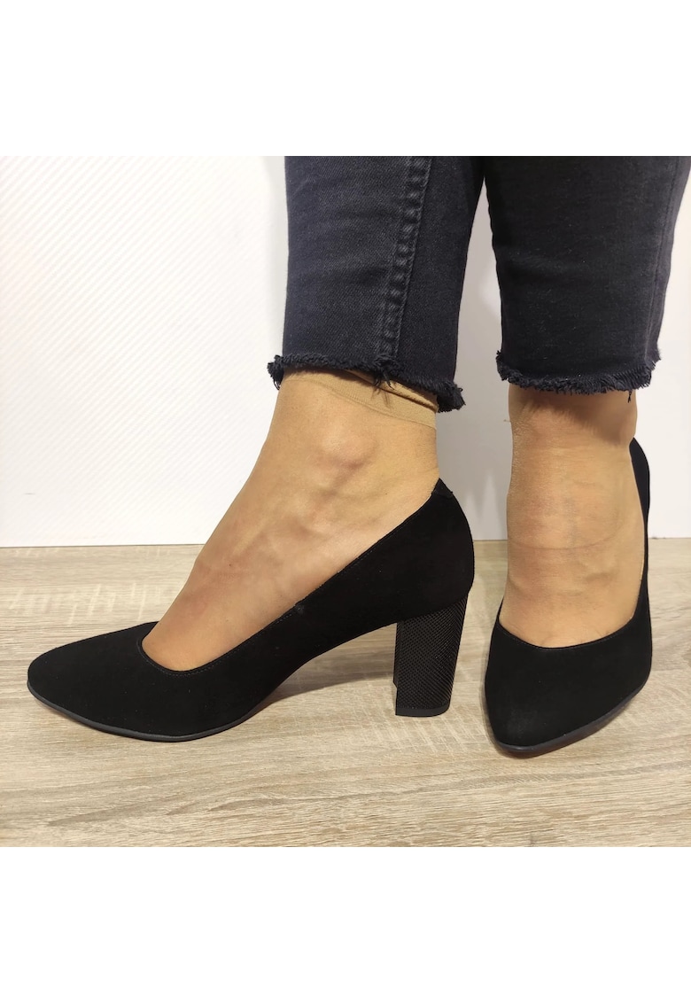 Ежедневни обувки Дамски 21216 Black - Черни - Черен Antonio