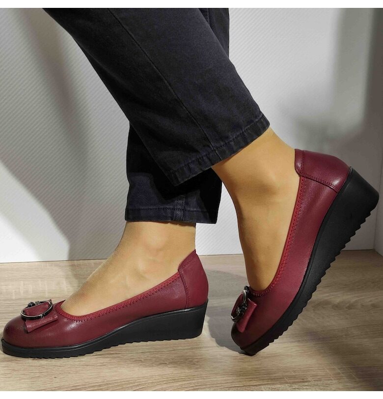 Ежедневни обувки Дамски  220711 Вино - вино - Бордo FORMAZIONE