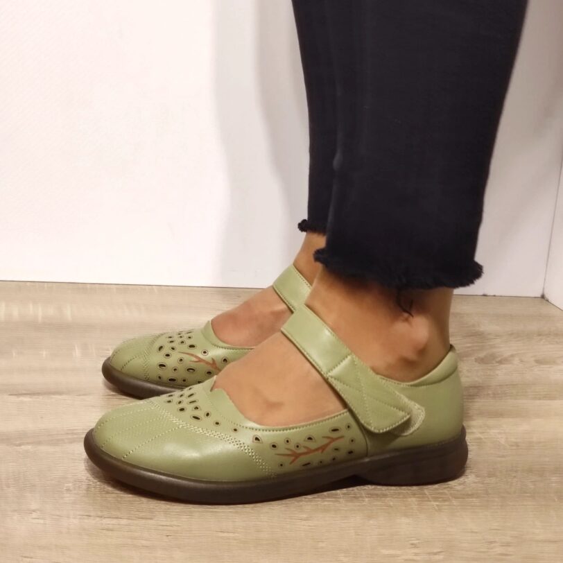 Ежедневни обувки Дамски  31682 Olive Green - Маслинено зелено - Маслинено зелено FORMAZIONE