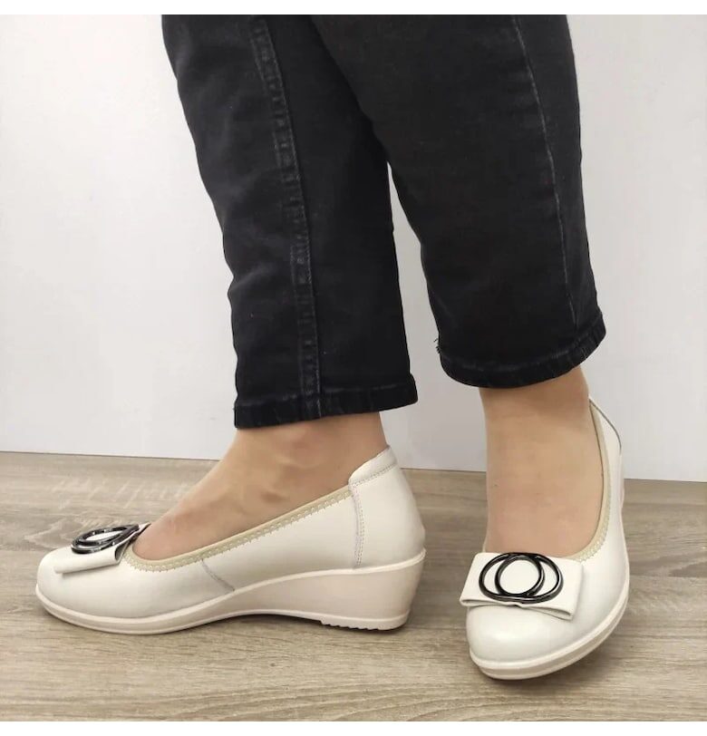 Ежедневни обувки Дамски  57-9 Крем - Крем FORMAZIONE