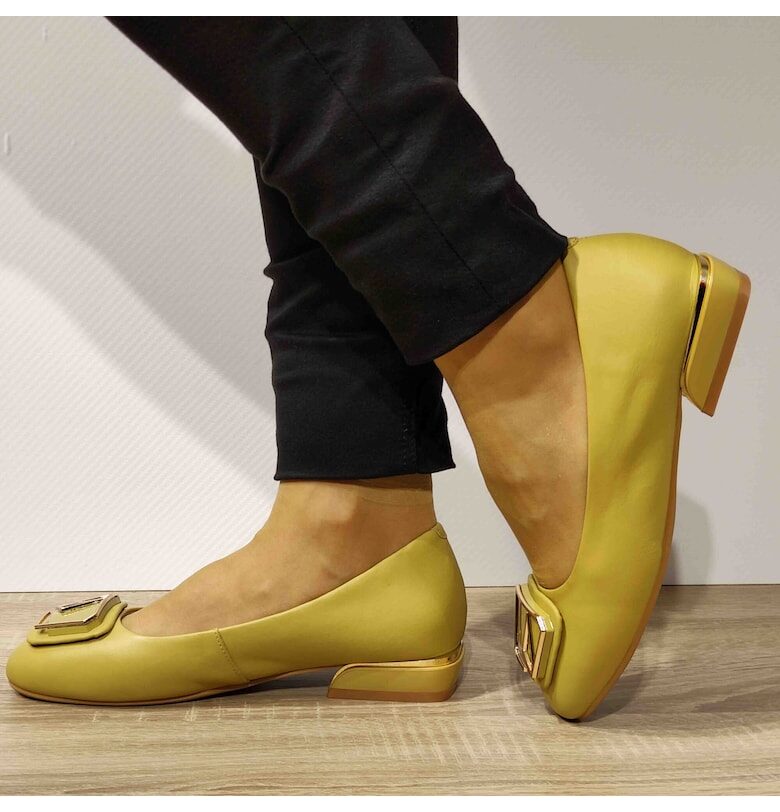 Ежедневни обувки Дамски  88321 Yellow - Жълти - Жълт FORMAZIONE