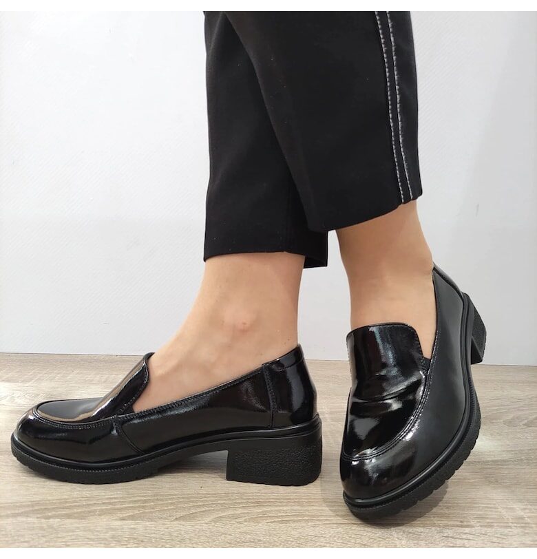 Ежедневни обувки Дамски  93911L Tp черен лак - черен лак - Черен FORMAZIONE