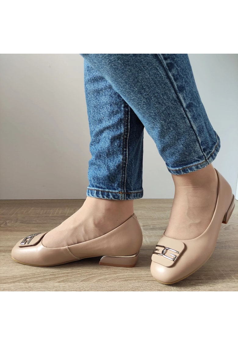 Ежедневни обувки Дамски T8832C Apricot - Кайсия - Apricot FORMAZIONE