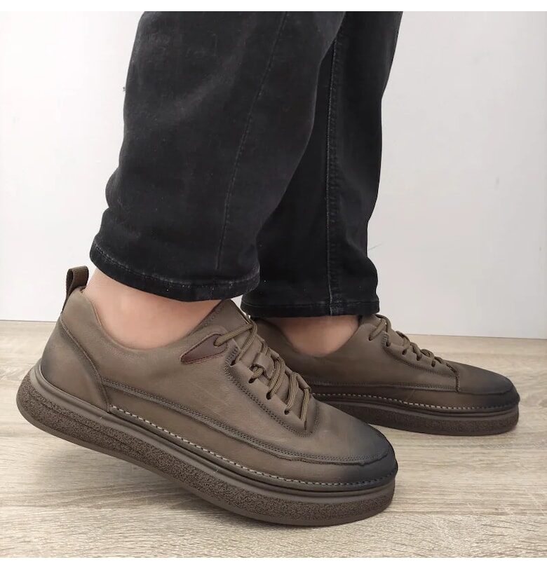 Ежедневни обувки Мъжки  W2802 Сиви - Сиви - Сив Mels