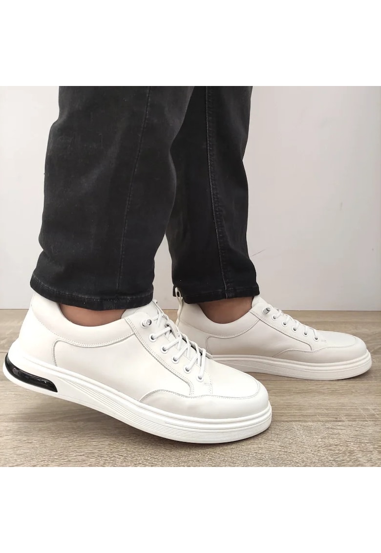 Ежедневни обувки мъжки W2805 Off White - Бял - Бял Mels